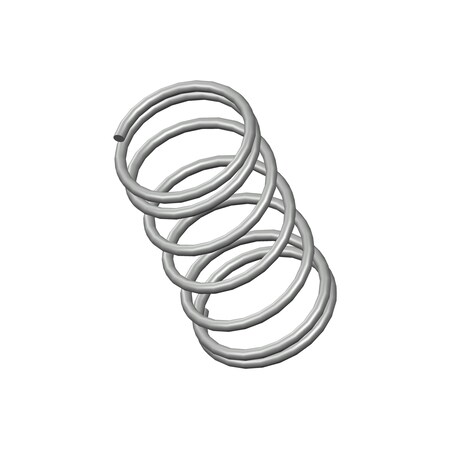 Approved Vendor Compression Spring, O= .328, L= .63, W= .025 R G509974694